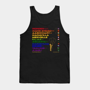 WONDER: Say ¿Qué? Top Ten Official (World) (Rainbow) Tank Top